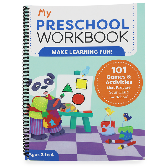 My Preschool Workbook: 101 Games & Activities That Prepare Your Child for School (My Workbook) (Spiral Bound)