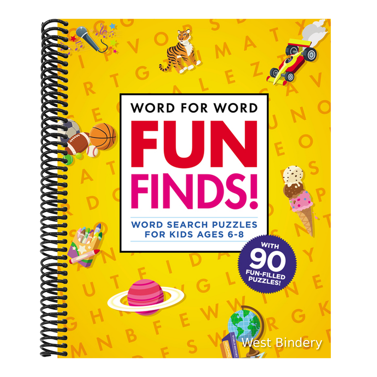 Word for Word: Fun Finds!: Word Search Puzzles for Kids Ages 6-8