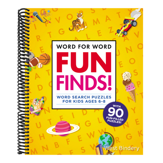 Word for Word: Fun Finds!: Word Search Puzzles for Kids Ages 6-8