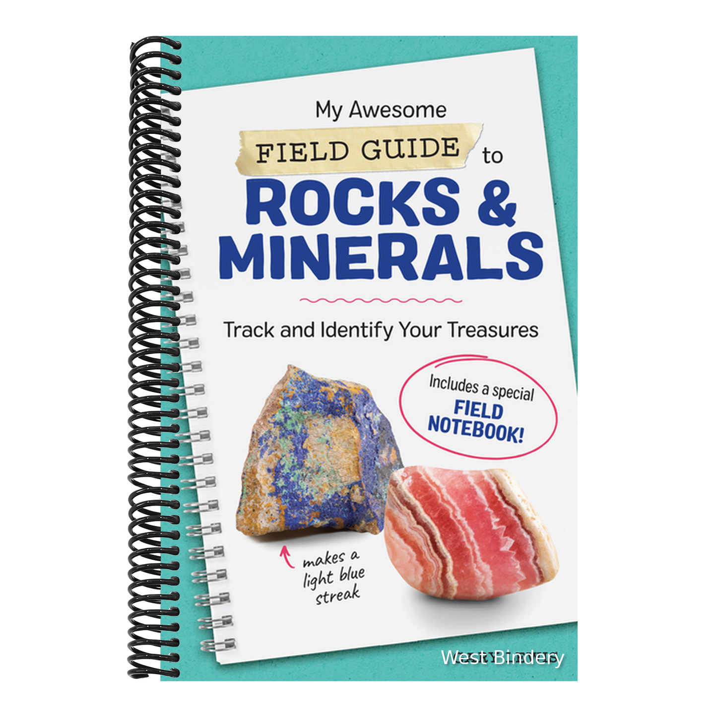 My Awesome Field Guide to Rocks and Minerals: Track and Identify Your Treasures
