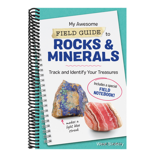 My Awesome Field Guide to Rocks and Minerals: Track and Identify Your Treasures