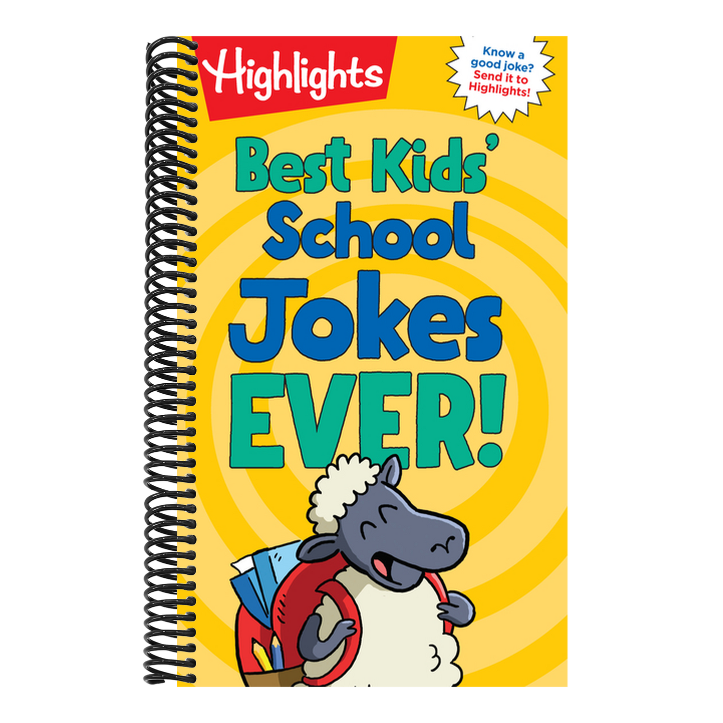 Best Kids' School Jokes Ever! (Highlights Joke Books) (Spiral Bound)