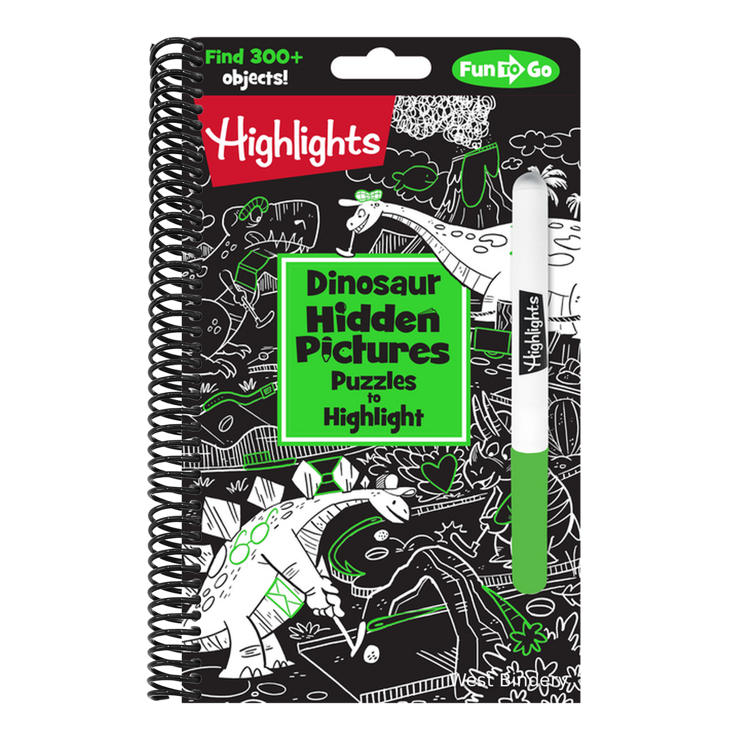 Dinosaur Hidden Pictures Puzzles to Highlight