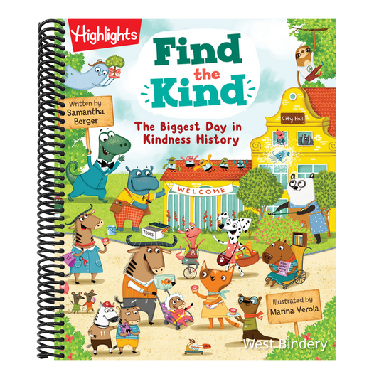 Find the Kind: The Biggest Day in Kindness History: A Search-And-Find Kindness Book Celebrating Friendship and Compassion, Kids Picture Book for Ages