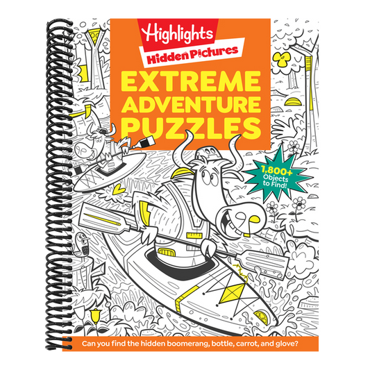 Extreme Adventure Puzzles (Highlights Hidden Pictures) (Spiral Bound)