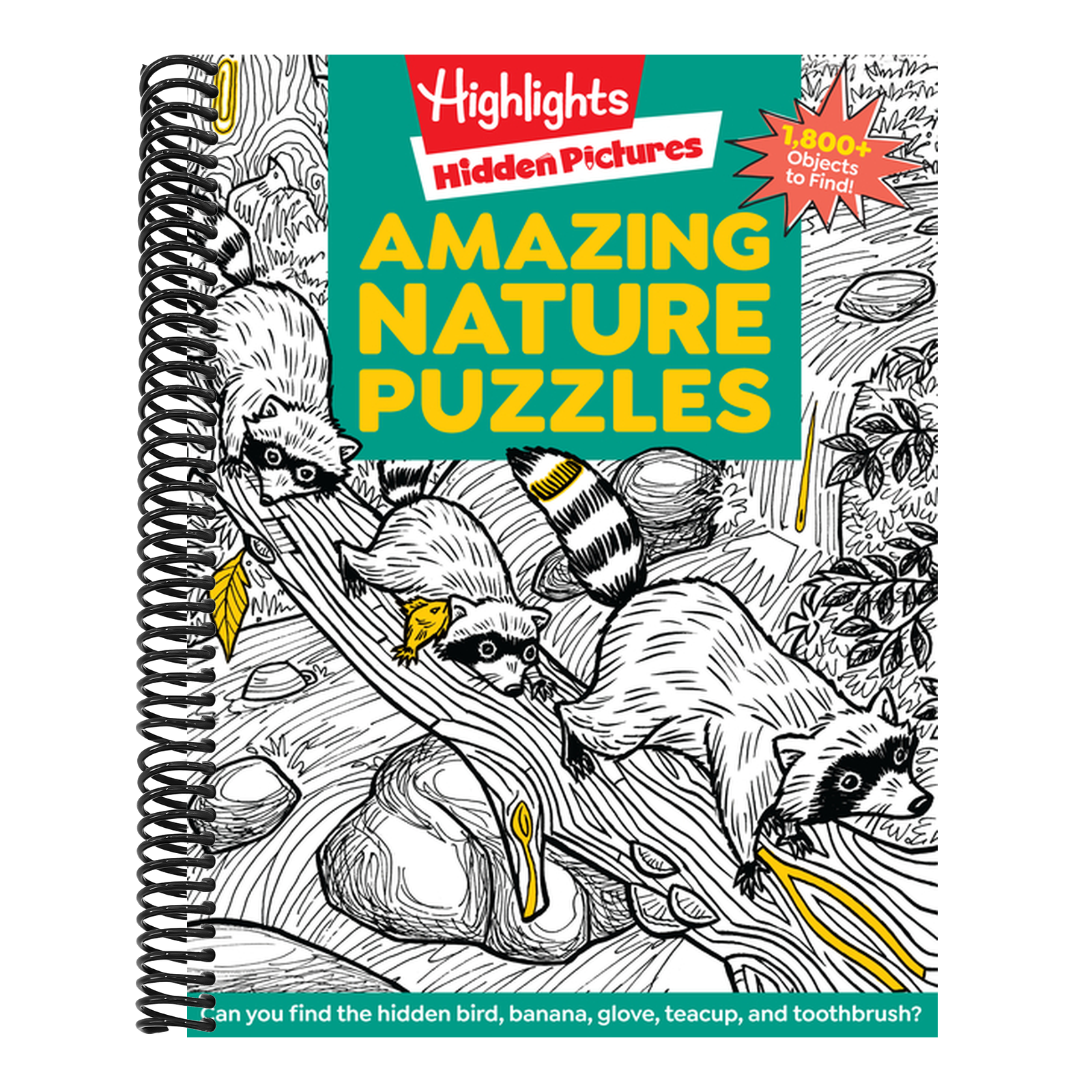 Amazing Nature Puzzles: Explore & Discover with Over 100 Fun Hidden Pictures Nature Puzzles, Celebrate the Wonders of Nature with a Nature Activity Bo (Highlights Hidden Pictures)