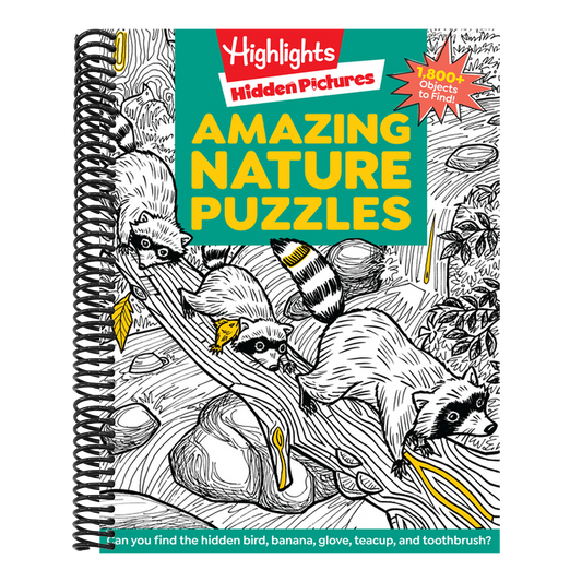 Amazing Nature Puzzles: Explore & Discover with Over 100 Fun Hidden Pictures Nature Puzzles, Celebrate the Wonders of Nature with a Nature Activity Bo (Highlights Hidden Pictures)