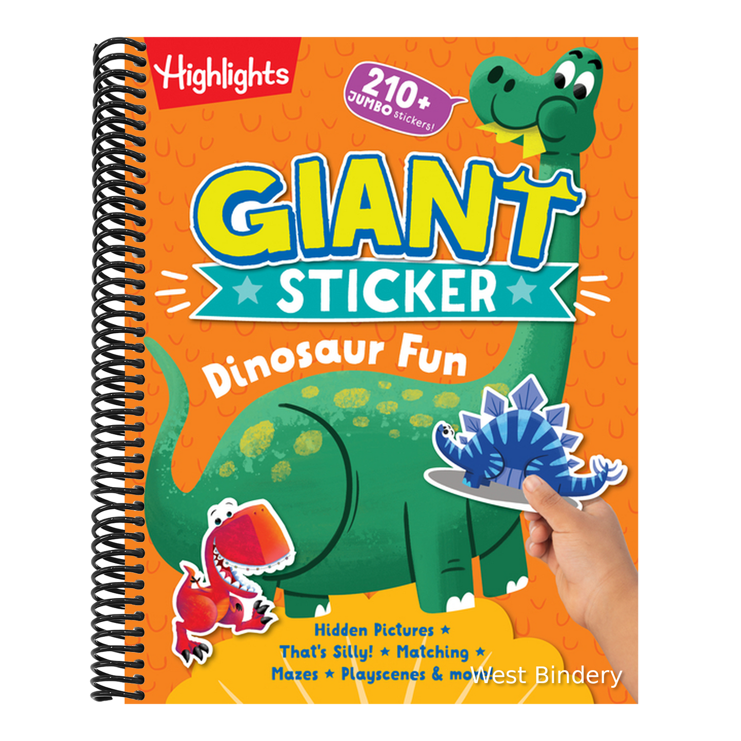Giant Sticker Dinosaur Fun