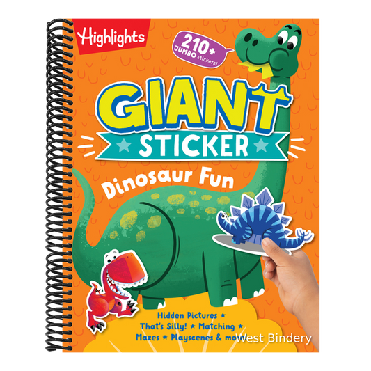 Giant Sticker Dinosaur Fun