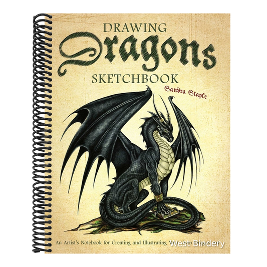 Drawing Dragons Sketchbook: An Artist's Notebook for Creating and Illustrating Your Own Dragon Art