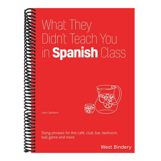 What They Didn't Teach You in Spanish Class: Slang Phrases for the Cafe, Club, Bar, Bedroom, Ball Game and More