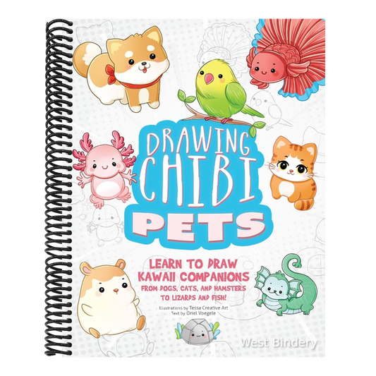 Drawing Chibi Pets: Learn to Draw Kawaii Companions, from Dogs, Cats, and Hamsters to Lizards and Fish! (How to Draw Books)