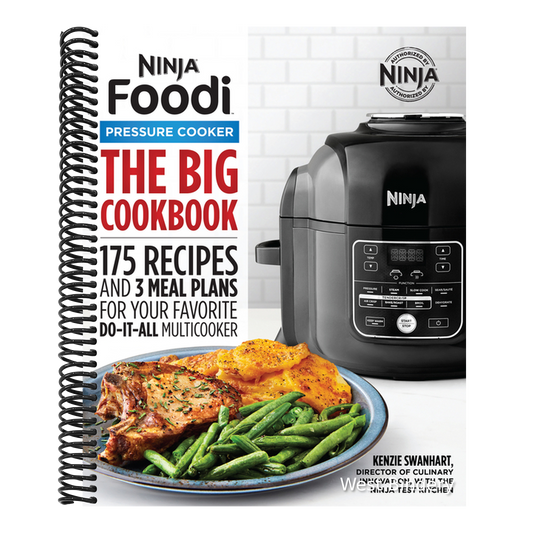 The Official Big Ninja Foodi Pressure Cooker Cookbook: 175 Recipes and 3 Meal Plans for Your Favorite Do-It-All Multicooker (Ninja Cookbooks)