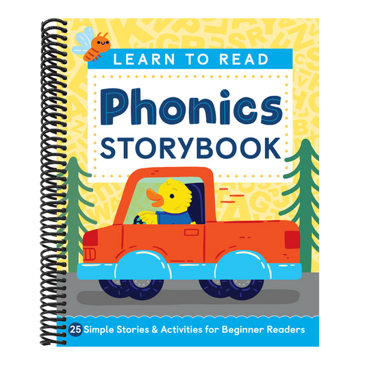 Learn to Read: Phonics Storybook: 25 Simple Stories & Activities for Beginner Readers (Learn to Read)