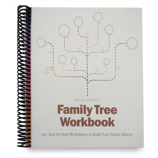 Family Tree Workbook: 30+ Step-By-Step Worksheets to Build Your Family History (Spiral Bound)