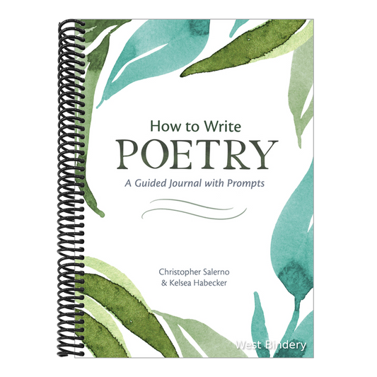 How to Write Poetry: A Guided Journal with Prompts