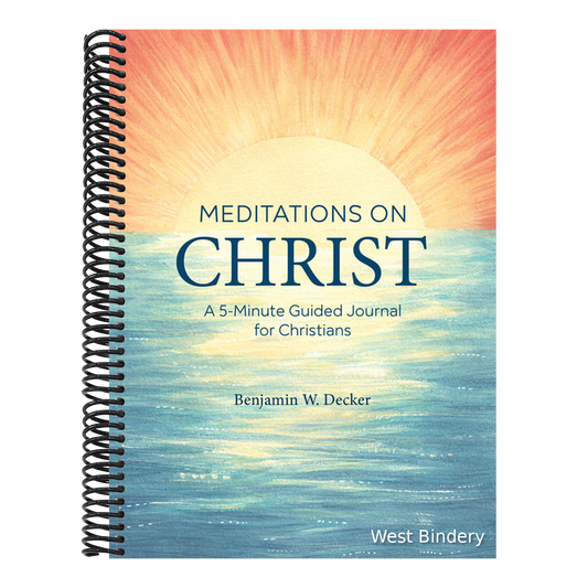 Meditations on Christ: A 5-Minute Guided Journal for Christians