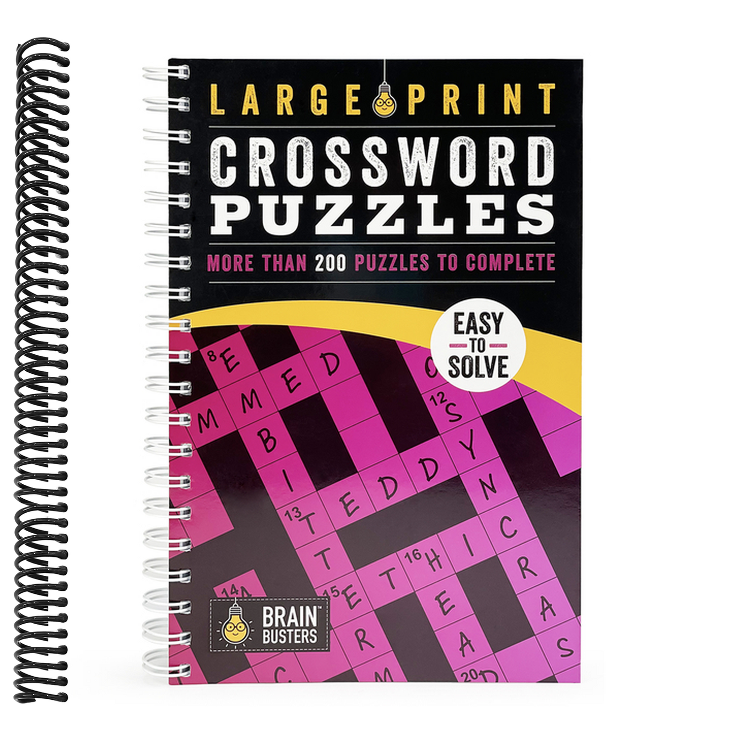 Large Print Crossword Puzzles Pink: More Than 200 Puzzles to Complete