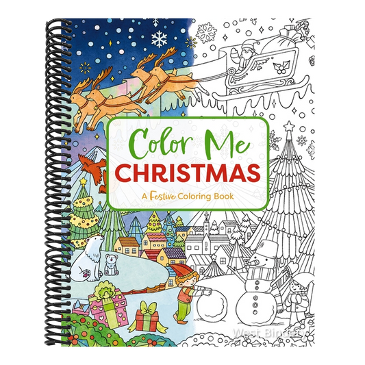 Color Me Christmas: A Festive Adult Coloring Book