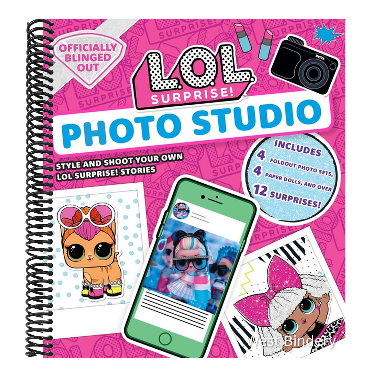 L.O.L. Surprise! Photo Studio: (L.O.L. Gifts for Girls Aged 5+, Lol Surprise, Instagram Photo Kit, 12 Exclusive Surprises, 4 Exclusive Paper Dolls)