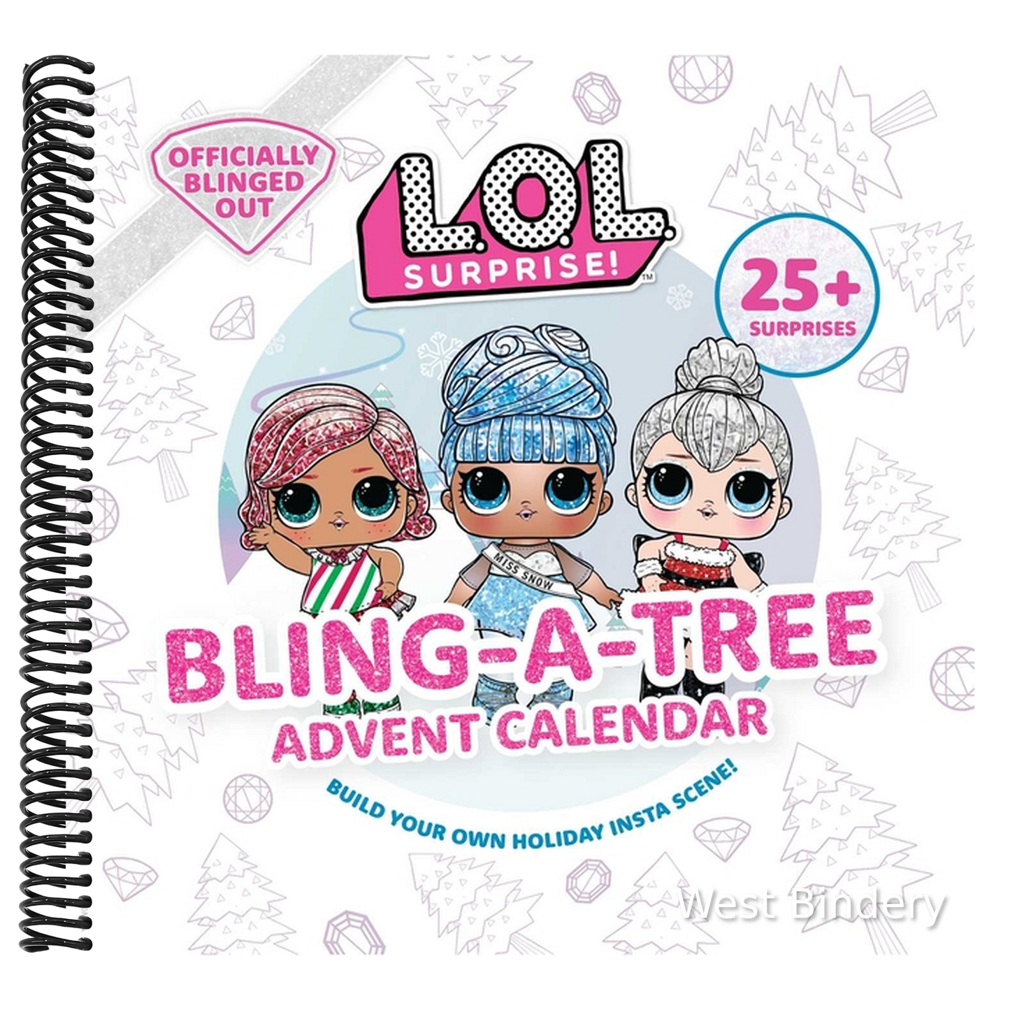 L.O.L. Surprise! Bling-A-Tree Advent Calendar: (Lol Surprise, Trim a Tree, Craft Kit, 25+ Surprises, L.O.L. for Girls Aged 6+)
