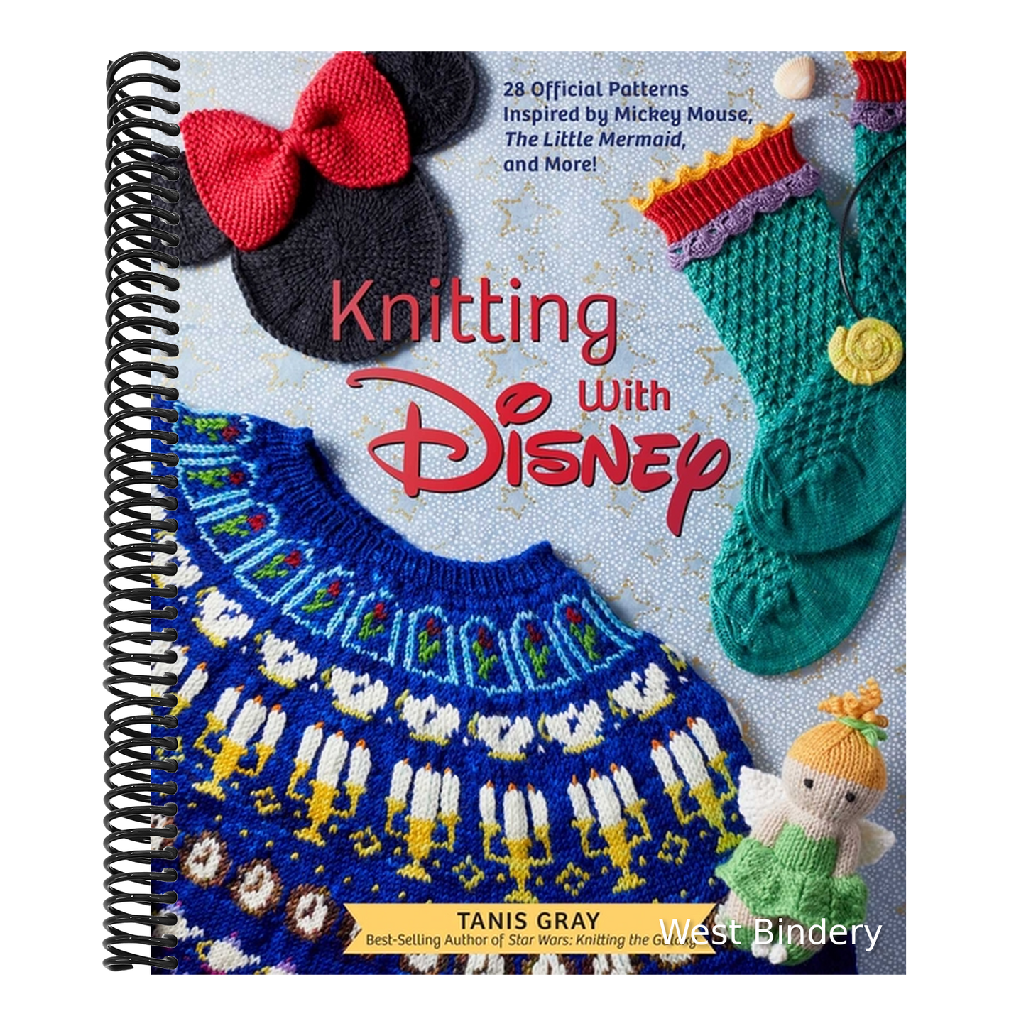Knitting with Disney: 28 Official Patterns Inspired by Mickey Mouse, the Little Mermaid, and More! (Disney Craft Books, Knitting Books, Books for Disn