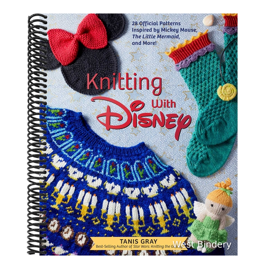 Knitting with Disney: 28 Official Patterns Inspired by Mickey Mouse, the Little Mermaid, and More! (Disney Craft Books, Knitting Books, Books for Disn