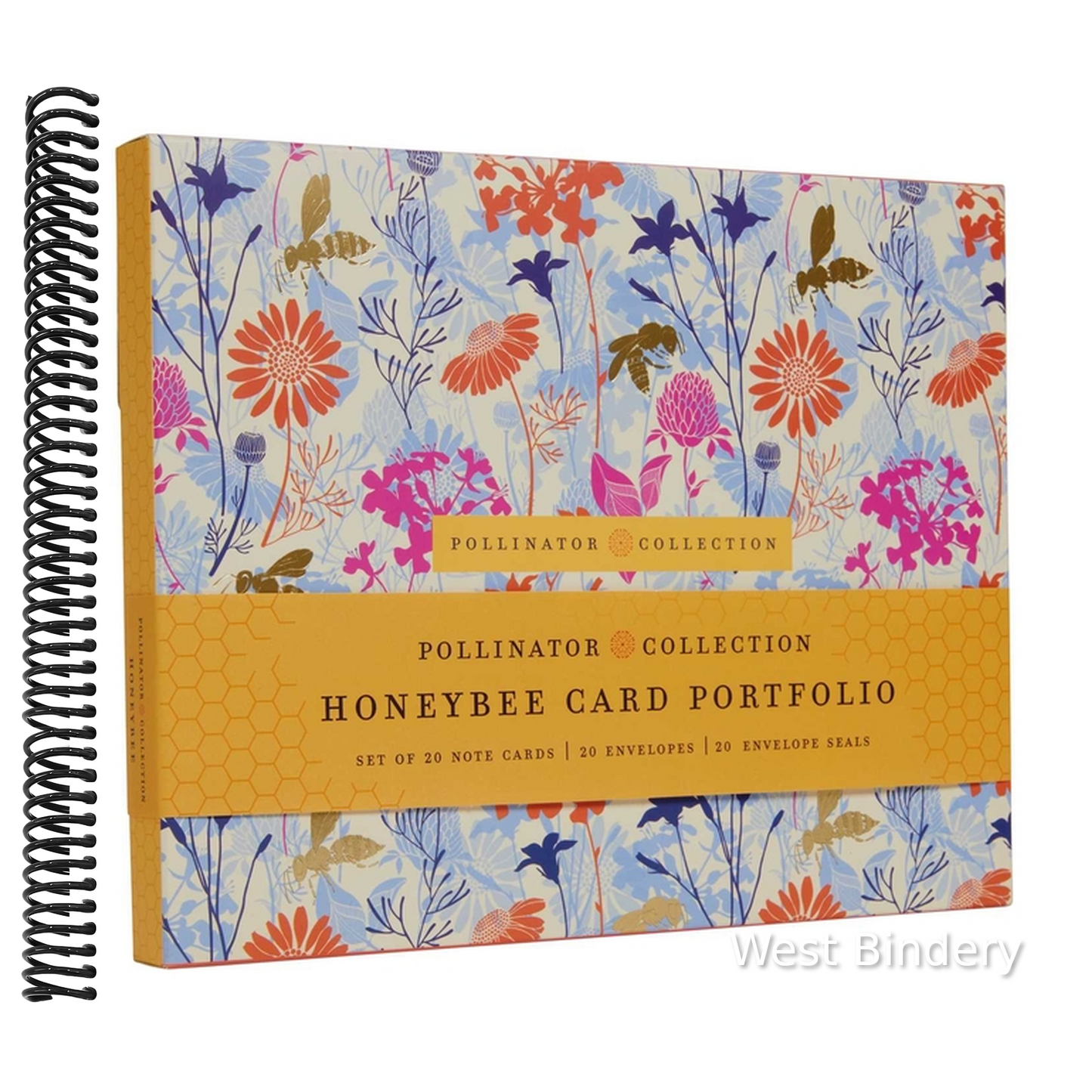 Honeybee Card Portfolio Set (Set of 20 Cards) [With Envelope]