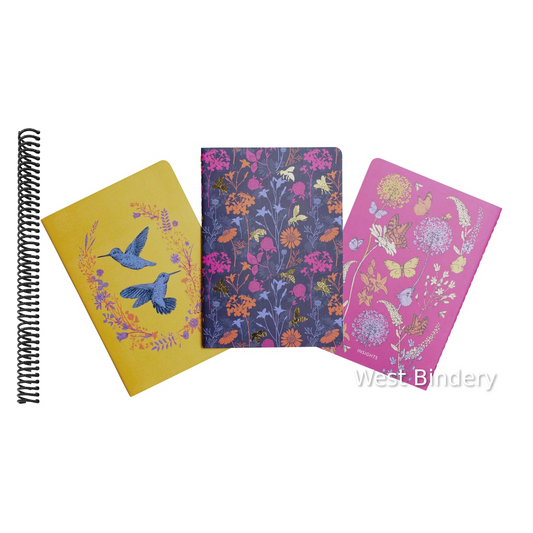 Pollinators Sewn Notebook Collection (Set of 3)
