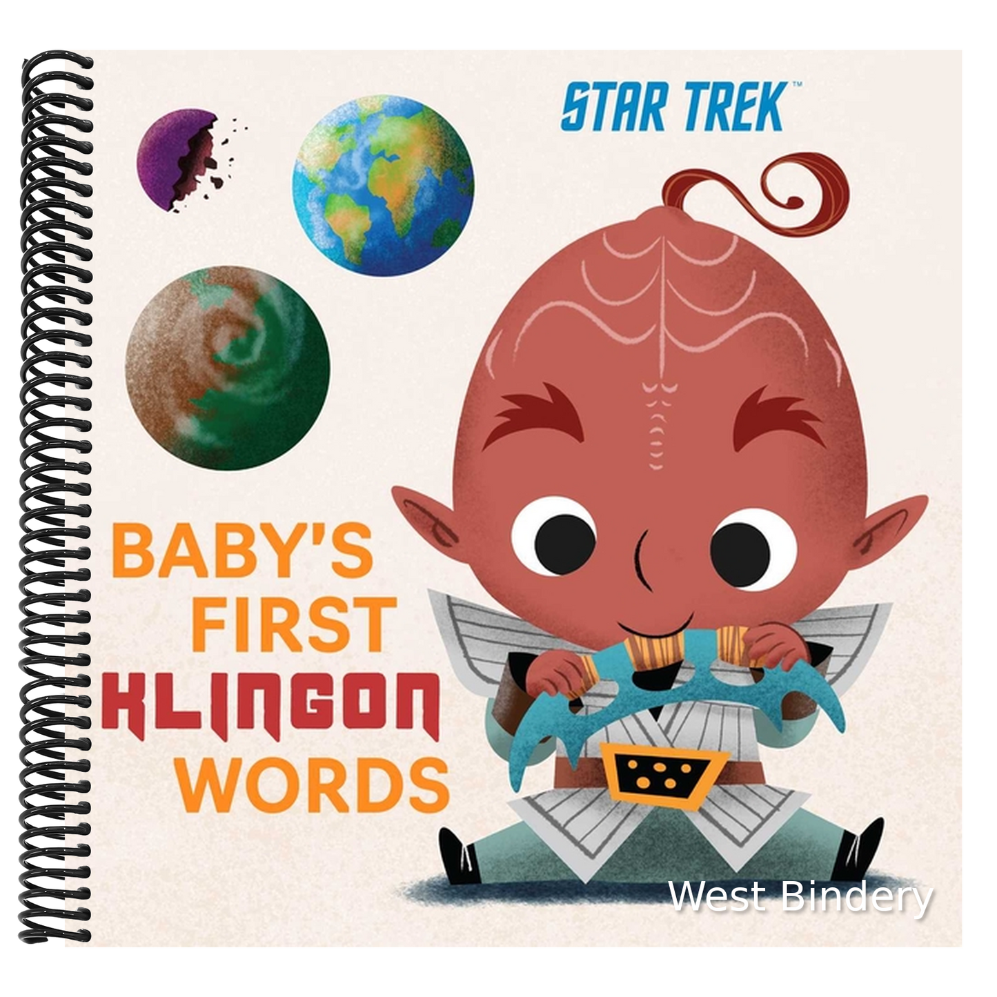 Star Trek: Baby's First Klingon Words: (Playpop) (TV Show, Board Book, Pop Culture Board Book)