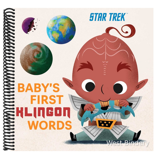 Star Trek: Baby's First Klingon Words: (Playpop) (TV Show, Board Book, Pop Culture Board Book)