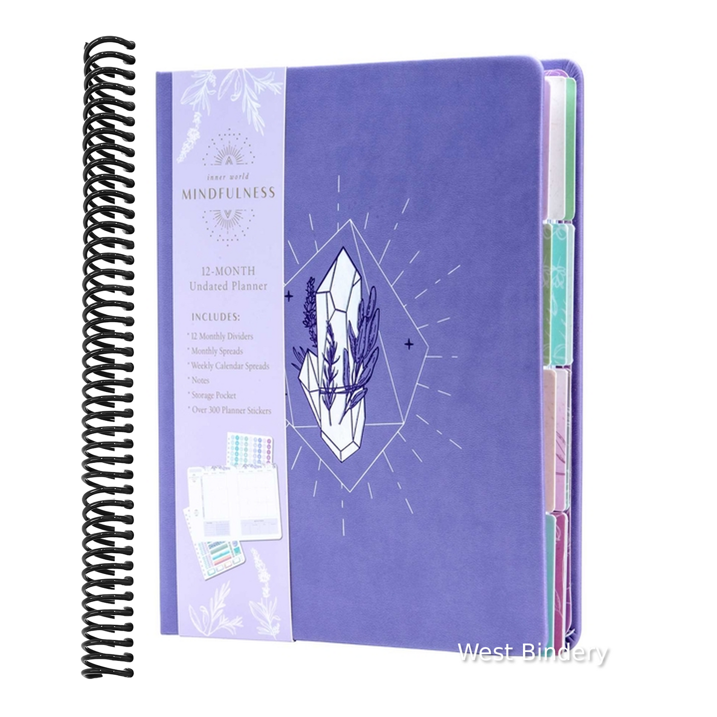 Mindfulness 12-Month Undated Planner