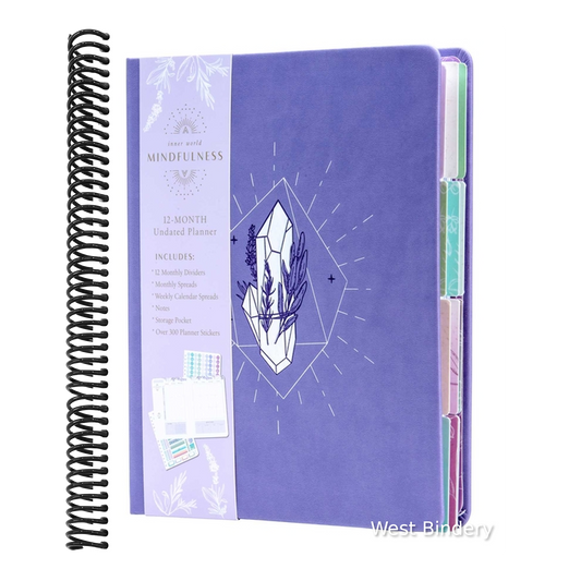 Mindfulness 12-Month Undated Planner