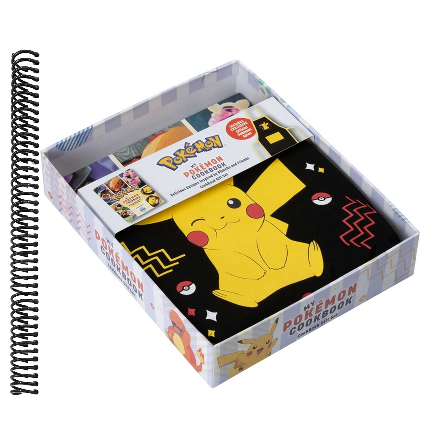 My Pokémon Cookbook Gift Set [Apron]: Delicious Recipes Inspired by Pikachu and Friends