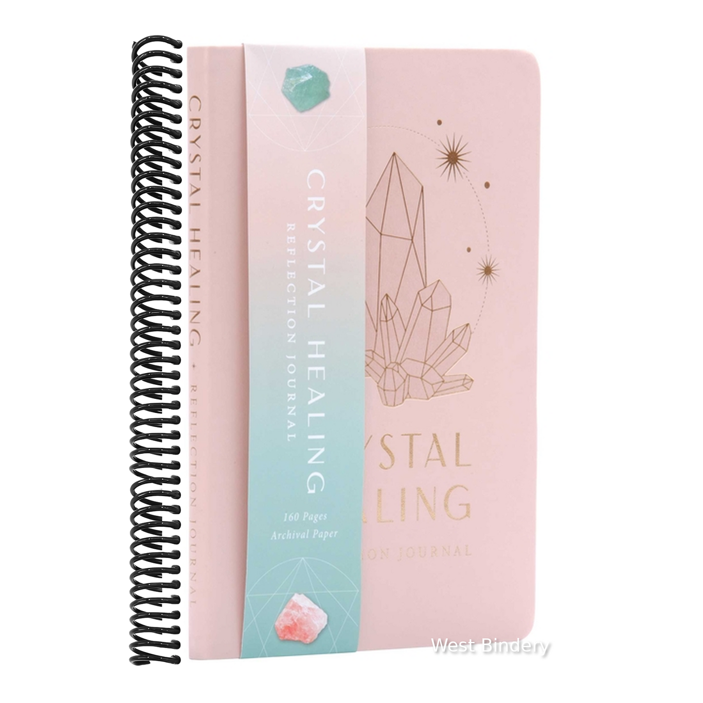 Crystal Healing Reflection Journal (Healing Crystals, Self-Care Journal)