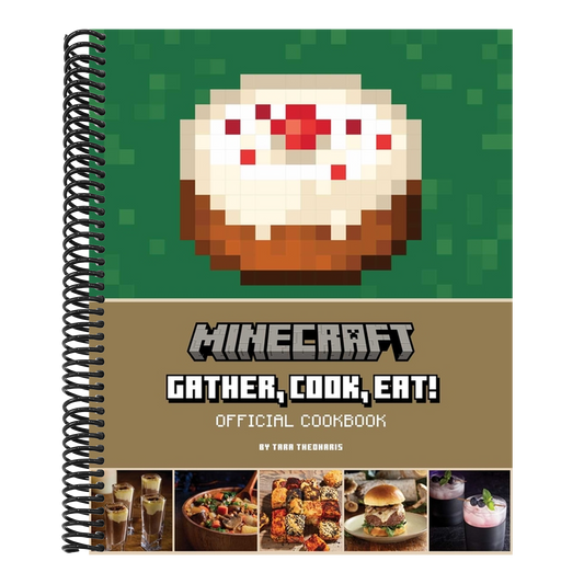 Minecraft: Gather, Cook, Eat! Official Cookbook (Spiral Bound)