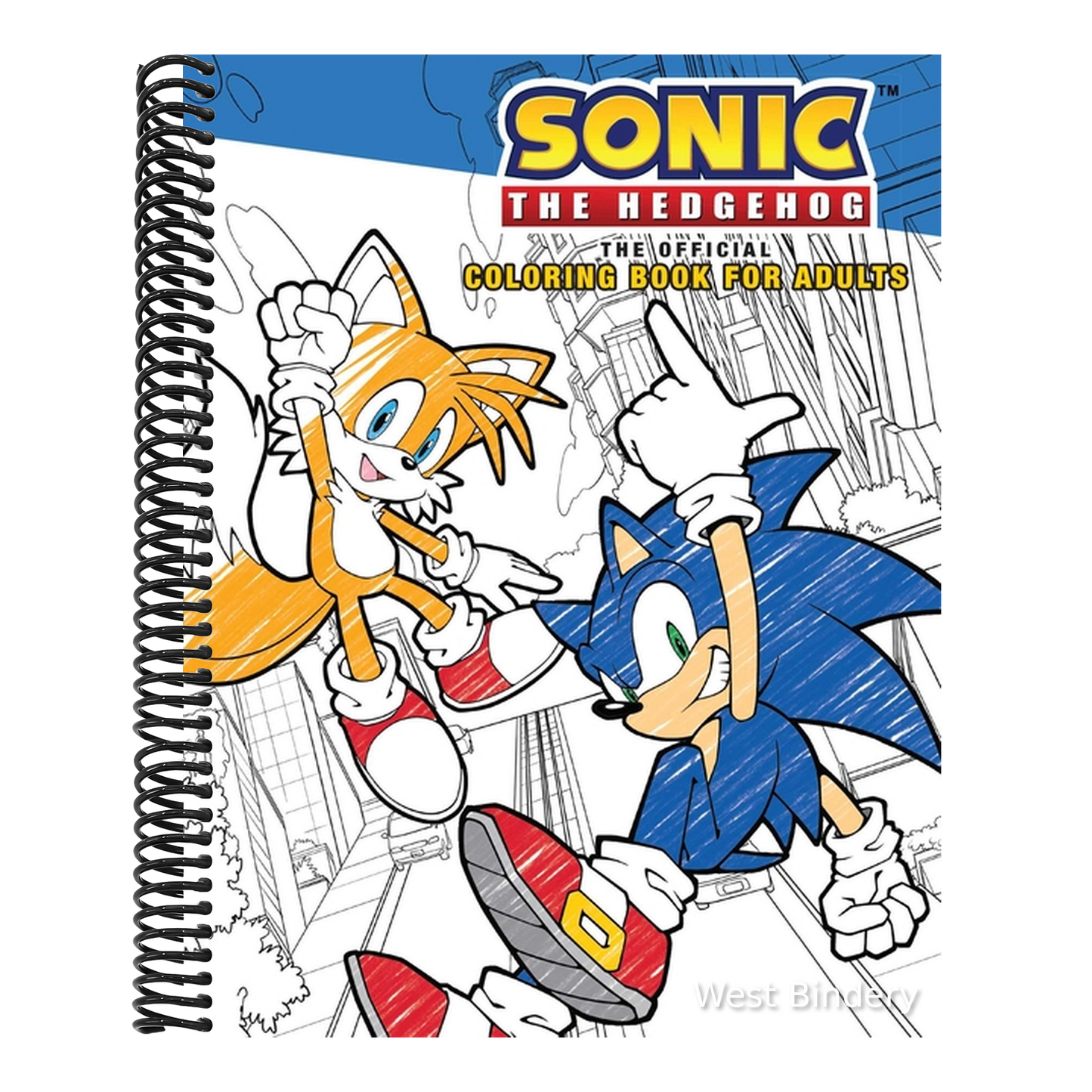 Sonic the Hedgehog: The Official Adult Coloring Book