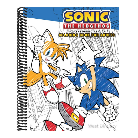 Sonic the Hedgehog: The Official Adult Coloring Book