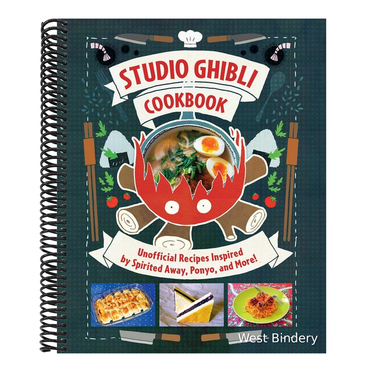 Studio Ghibli Cookbook: Unofficial Recipes Inspired by Spirited Away, Ponyo, and More!