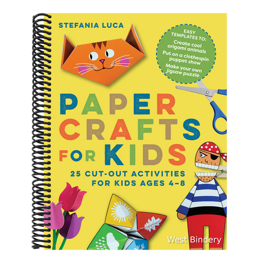 Paper Crafts for Kids: 25 Cut-Out Activities for Kids Ages 4-8