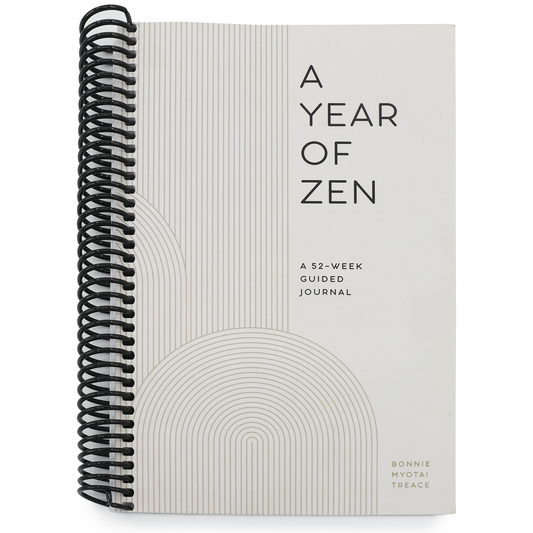 A Year of Zen: A 52-Week Guided Journal (Spiral Bound)