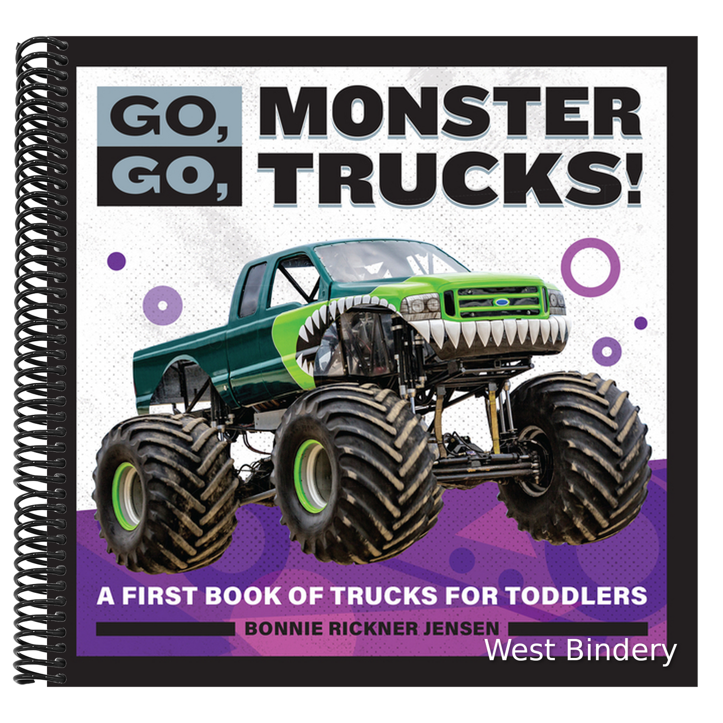 Go, Go, Monster Trucks!: A First Book of Trucks for Toddlers