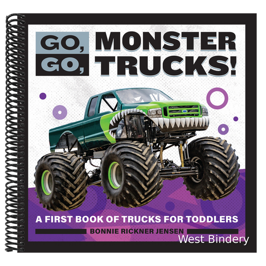 Go, Go, Monster Trucks!: A First Book of Trucks for Toddlers