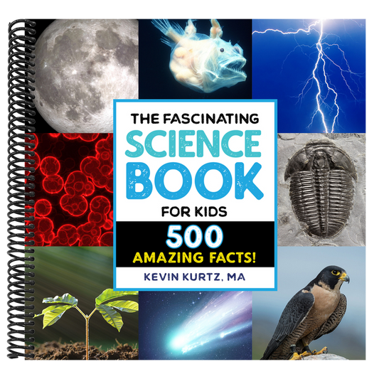 The Fascinating Science Book for Kids: 500 Amazing Facts! (Fascinating Facts) (Spiral Bound)