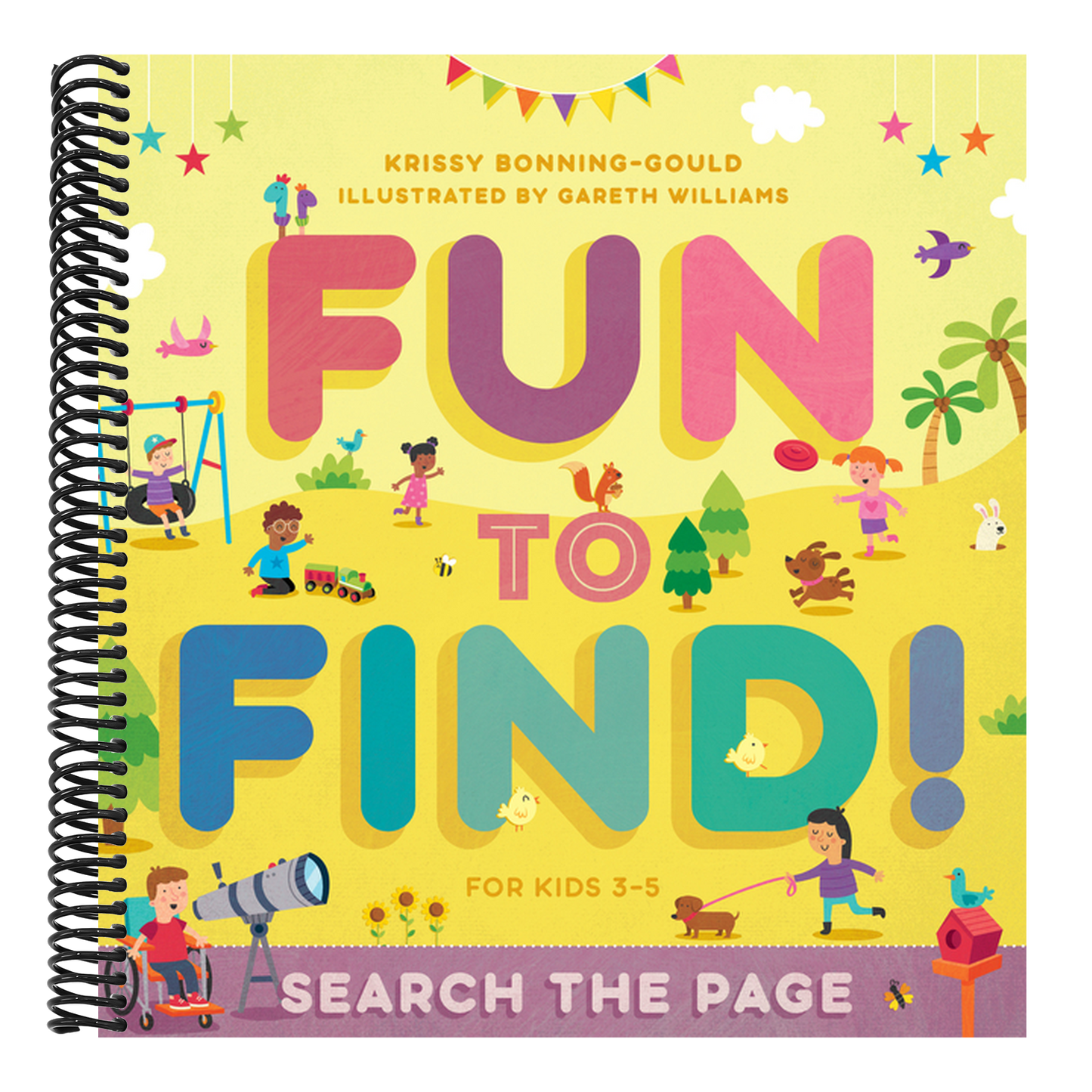 Fun to Find!: Search the Page (Spiral Bound)