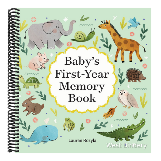 Baby's First-Year Memory Book: Memories and Milestones