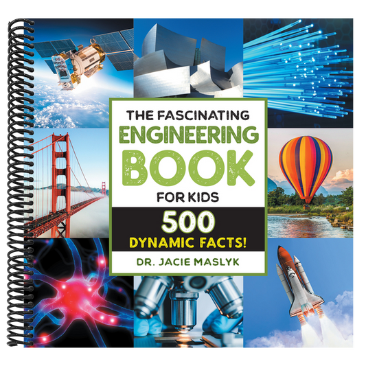 The Fascinating Engineering Book for Kids: 500 Dynamic Facts! (Fascinating Facts) (Spiral Bound)