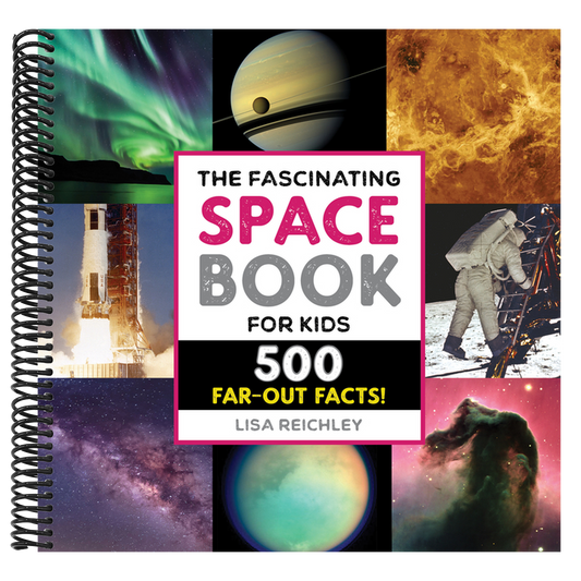 The Fascinating Space Book for Kids: 500 Far-Out Facts! (Fascinating Facts) (Spiral Bound)