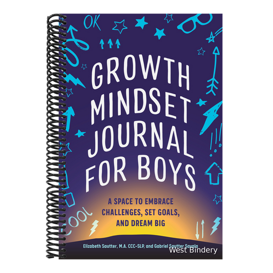 Growth Mindset Journal for Boys: A Space to Embrace Challenges, Set Goals, and Dream Big