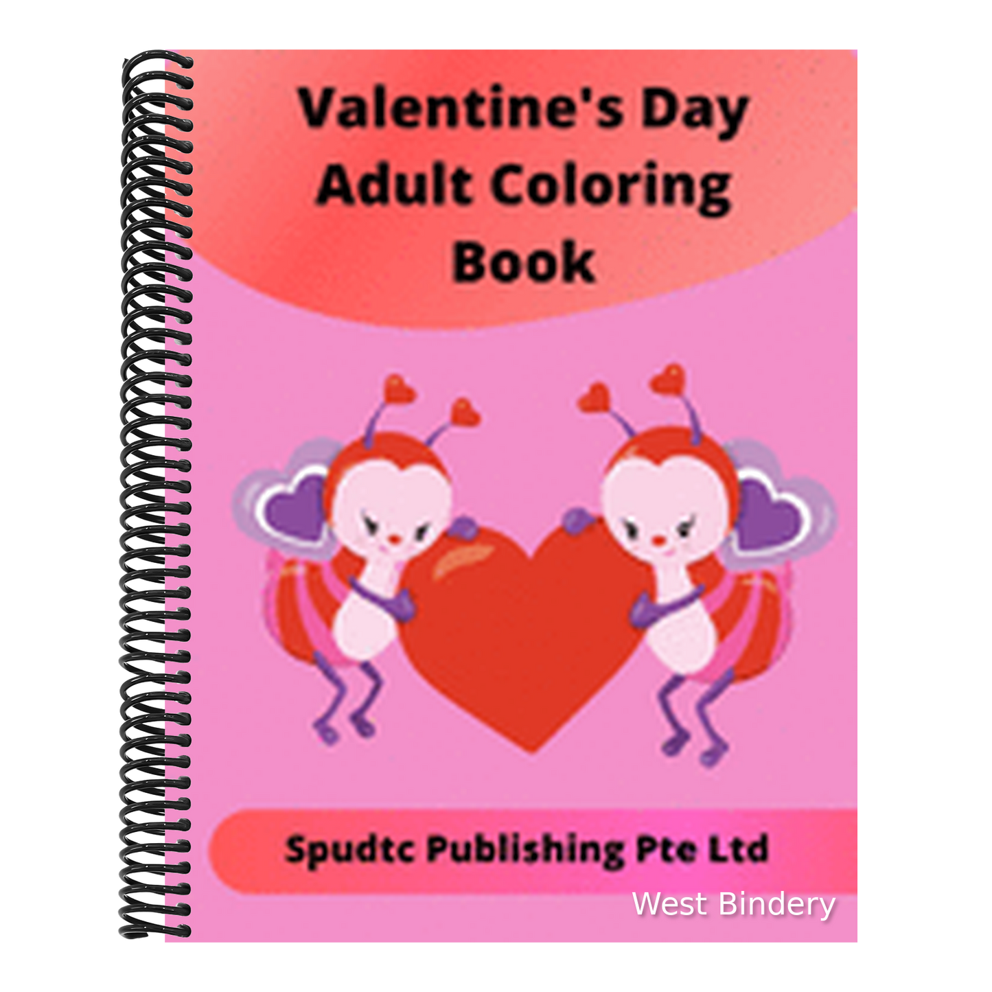 Valentine's Day Adult Coloring Book